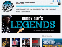 Tablet Screenshot of buddyguy.com