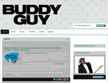 Tablet Screenshot of buddyguy.net